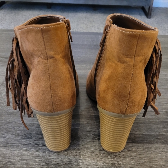 Rampage Peep Toe Booties - Picture 3 of 6